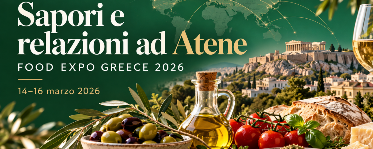 Sapori e relazioni ad Atene – Sahaka a FOOD EXPO Greece 2026, 14–16 marzo 2026.